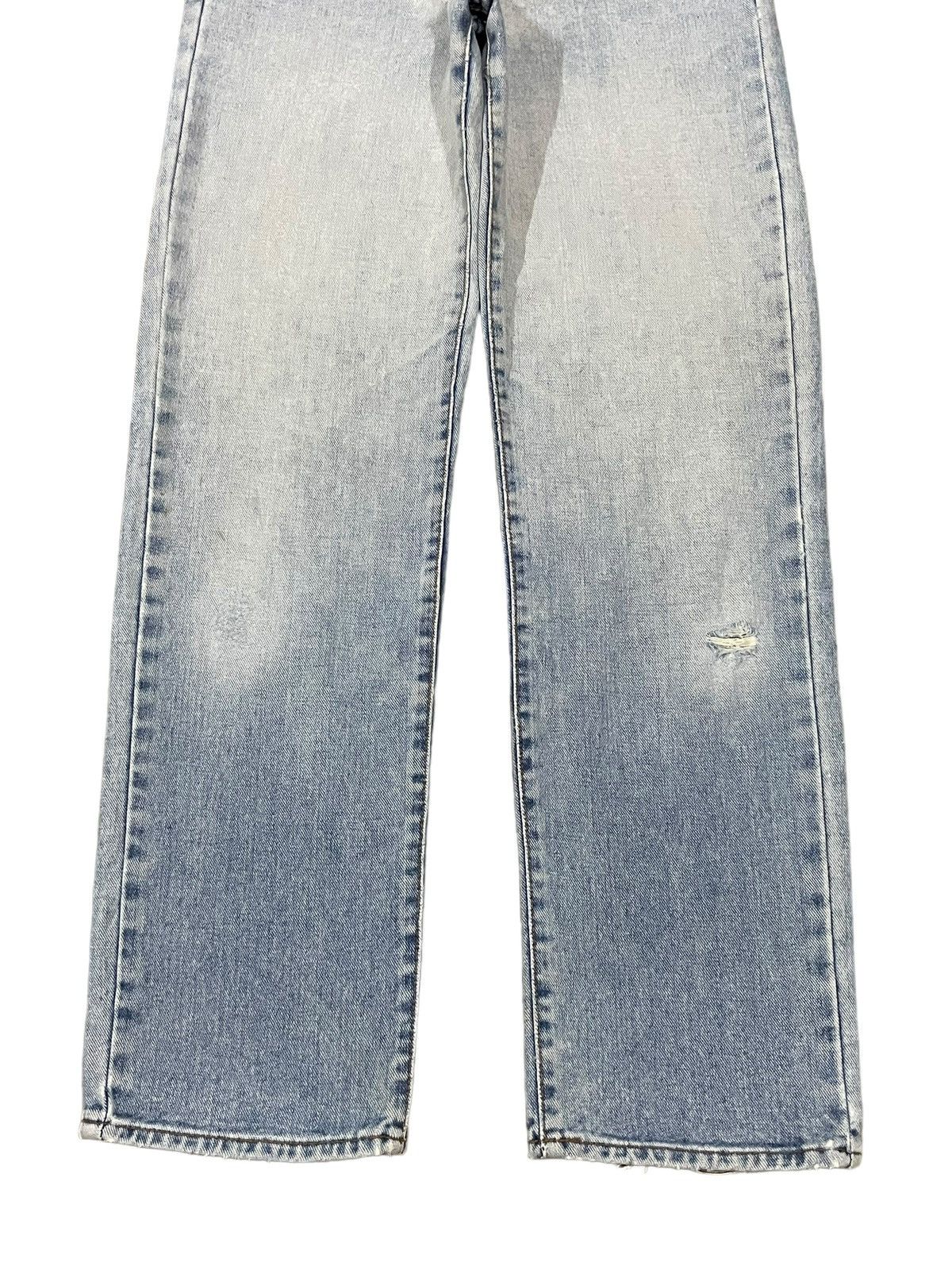 POST ARCHIVE FACTION (PAF) × Vintage Vintage Iconic American Singer Elvis Presley Fade Wash Jeans Size US 28 / EU 44 - 4 Thumbnail