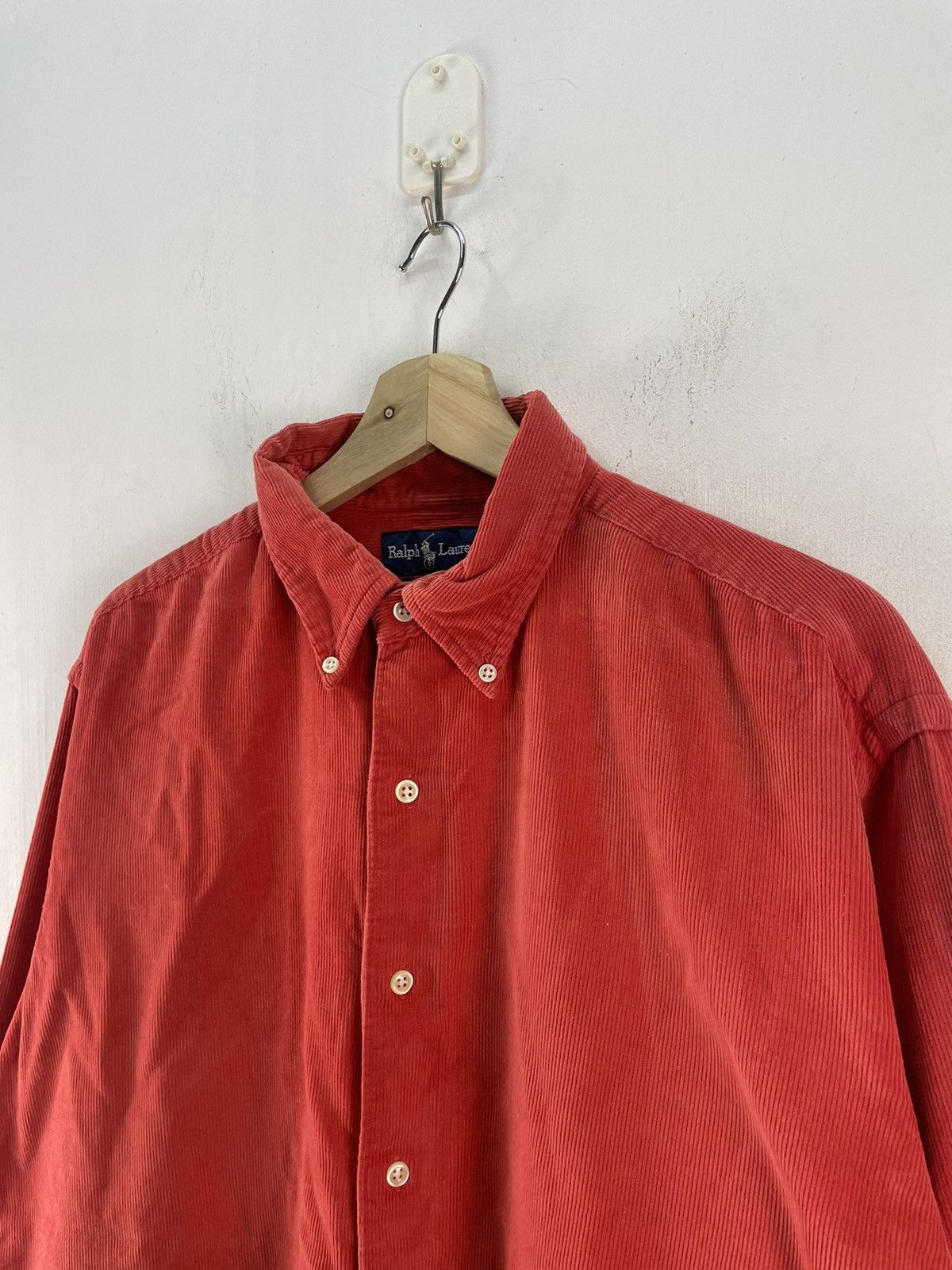 Polo Ralph Lauren Vintage Ralph Lauren Button Up Corduroy Shirt Long Sleeve Size US L / EU 52-54 / 3 - 1 Thumbnail