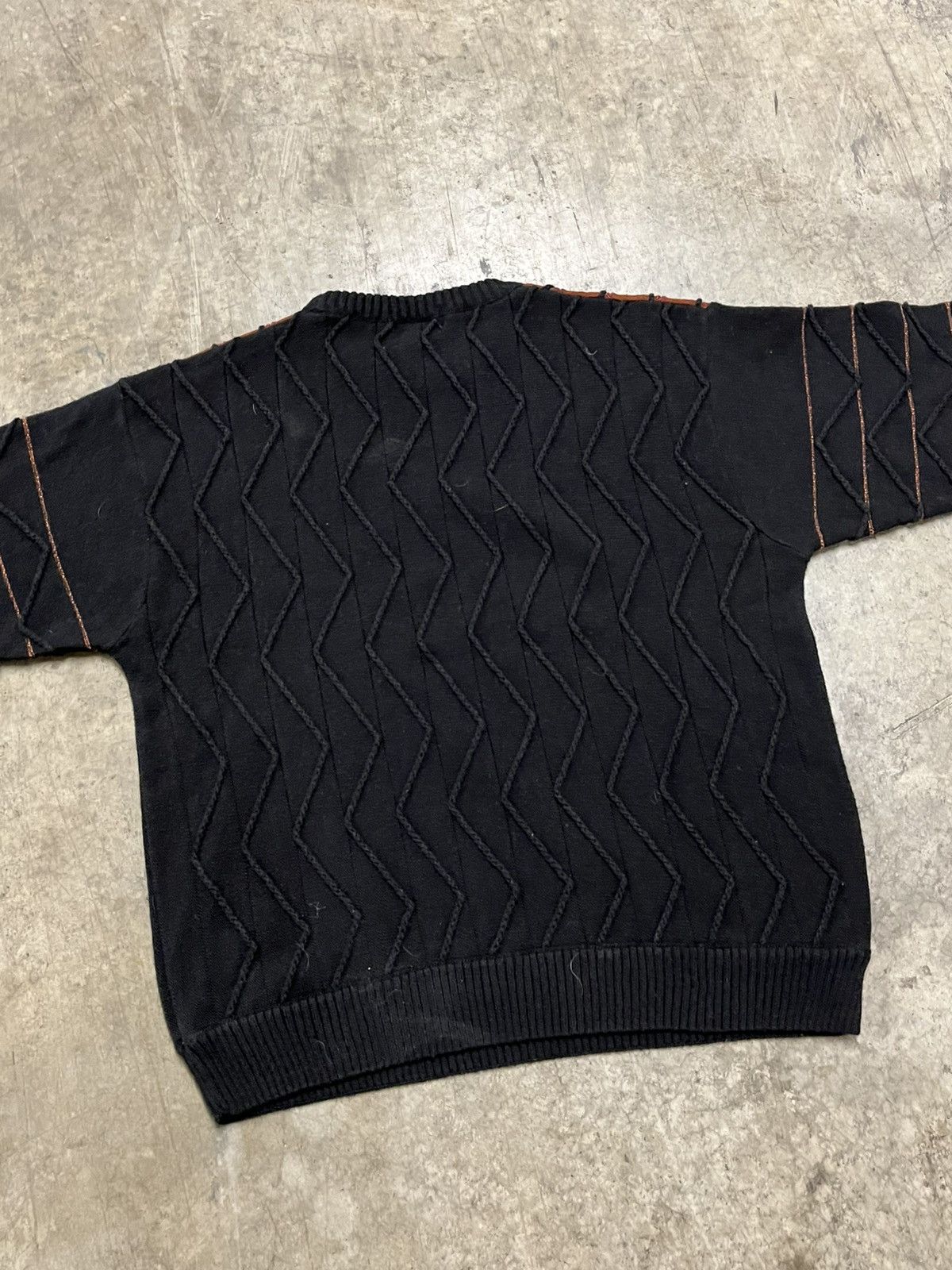 Coogi × Vintage Coogi style 3d textured knit streetwear hype rare wool Size US L / EU 52-54 / 3 - 9 Thumbnail