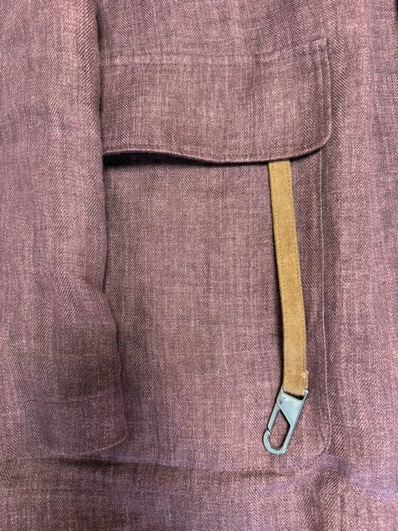 Loro Piana LORO PIANA Men's classic Roadster vintage linen coat Size US M / EU 48-50 / 2 - 3 Thumbnail