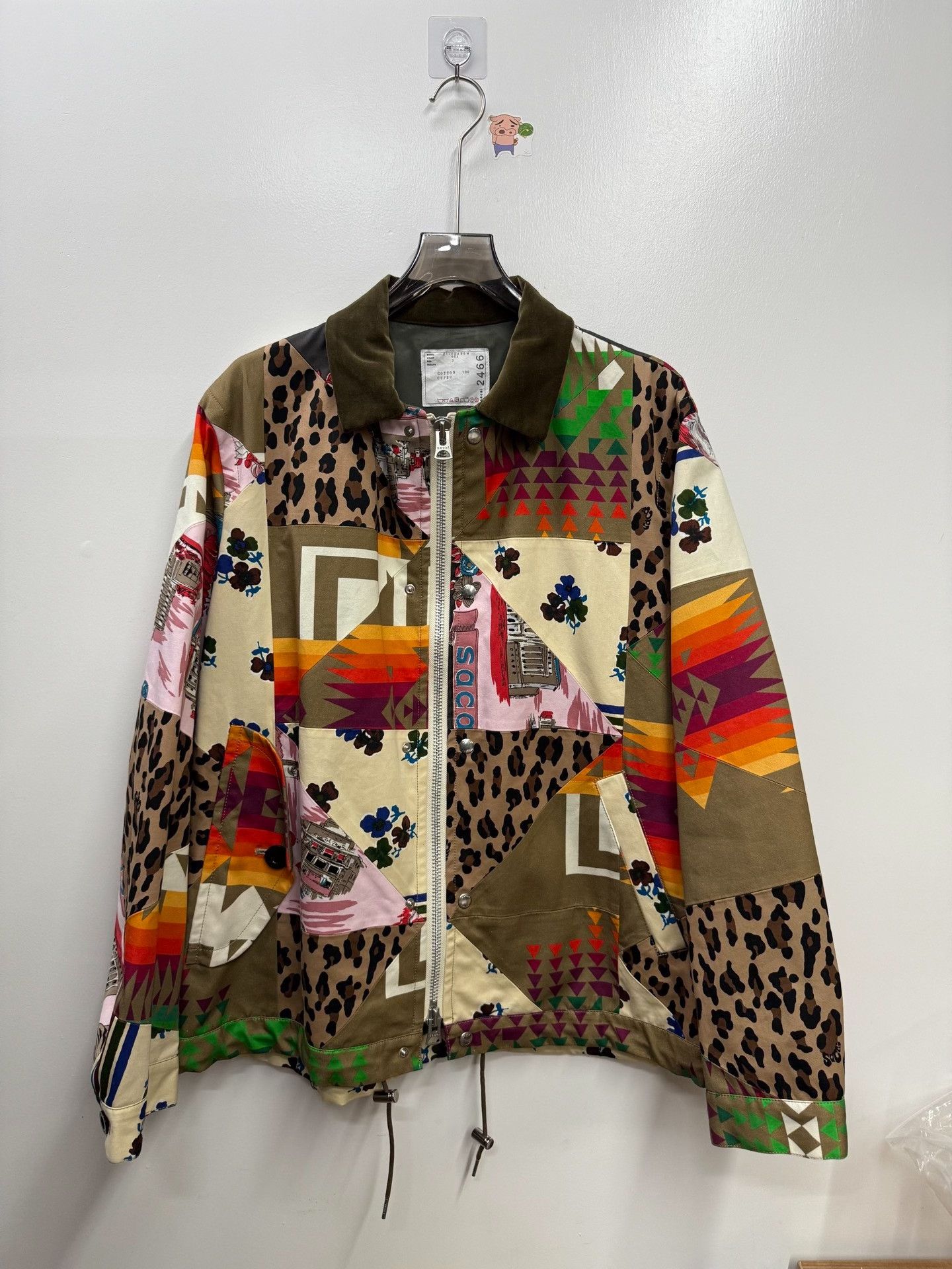 Sacai Sacai Animal Print Light Jacket m Men Size US M / EU 48-50 / 2 - 1 Thumbnail