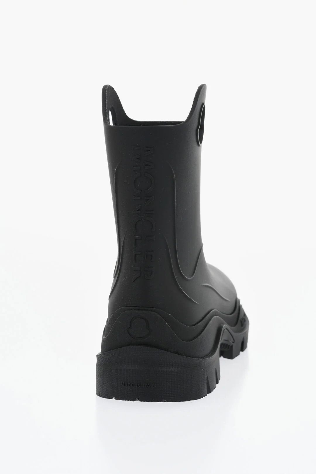 Moncler og1mm0426 Rubber Ankle Boots in Black Size US 7 / IT 37 - 2 Thumbnail