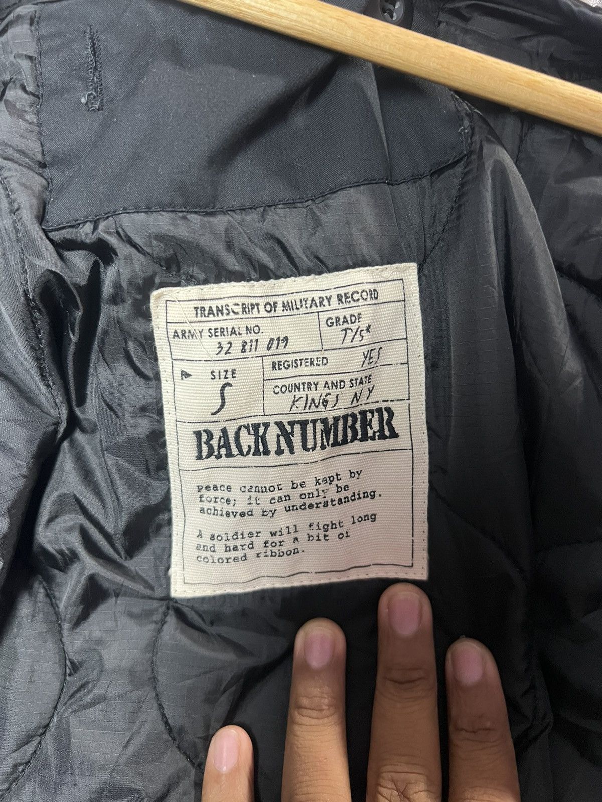 Japanese Brand Vintage Back Number Military Faux Fur Fishtail Parka Size US S / EU 44-46 / 1 - 10 Thumbnail