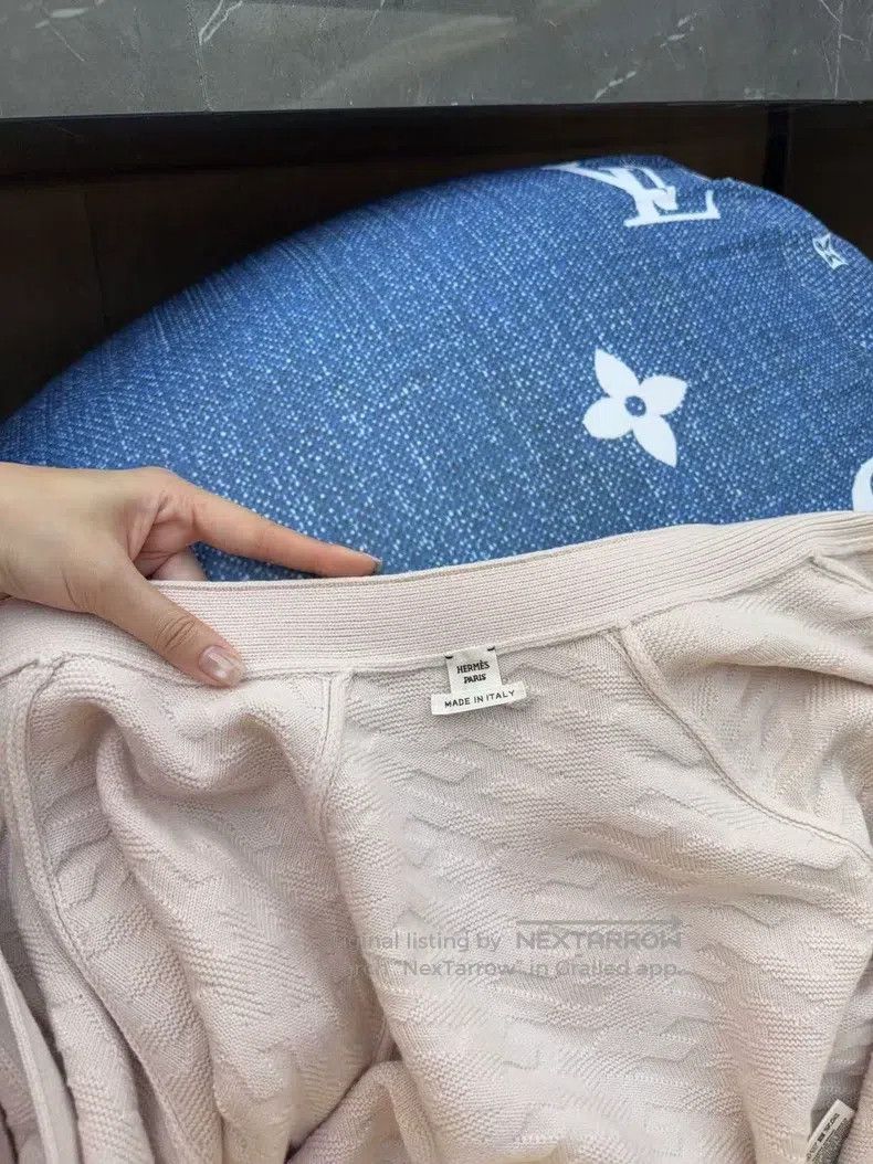 Hermes Hermes Pink Knit Cardigan Sweater Size XS / US 0-2 / IT 36-38 - 7 Thumbnail
