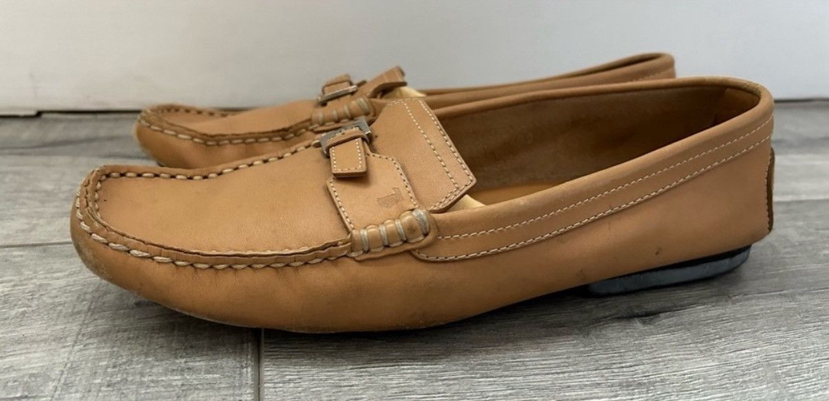 Tod's Authentic TOD’s Slipped-On Leather Loafers Size US 9 / IT 39 - 11 Thumbnail
