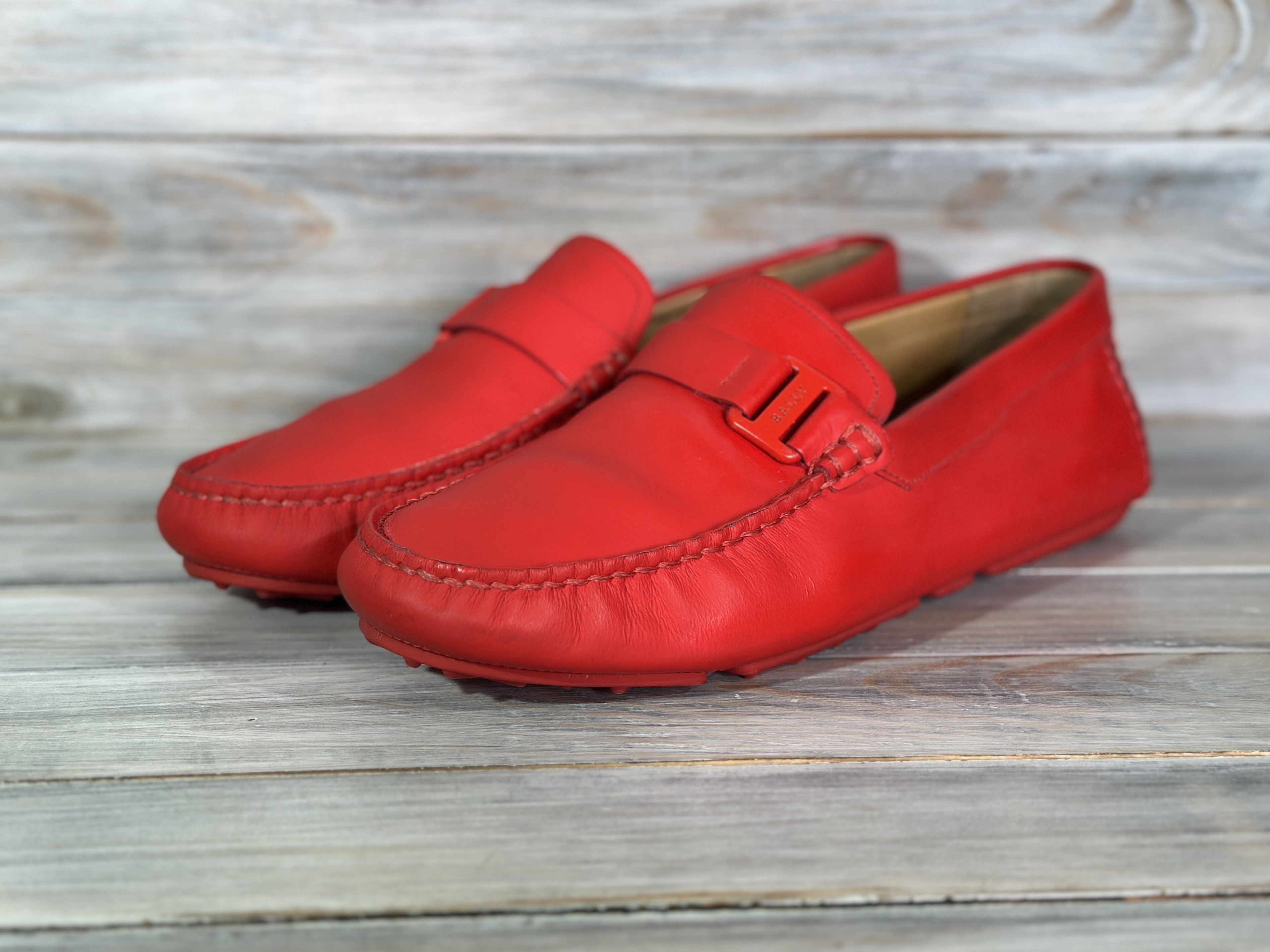 Bally BALLY Dreyfus Moccasins Loafers Men's Leather Switzerland Size US 9 / EU 42 - 18 Thumbnail