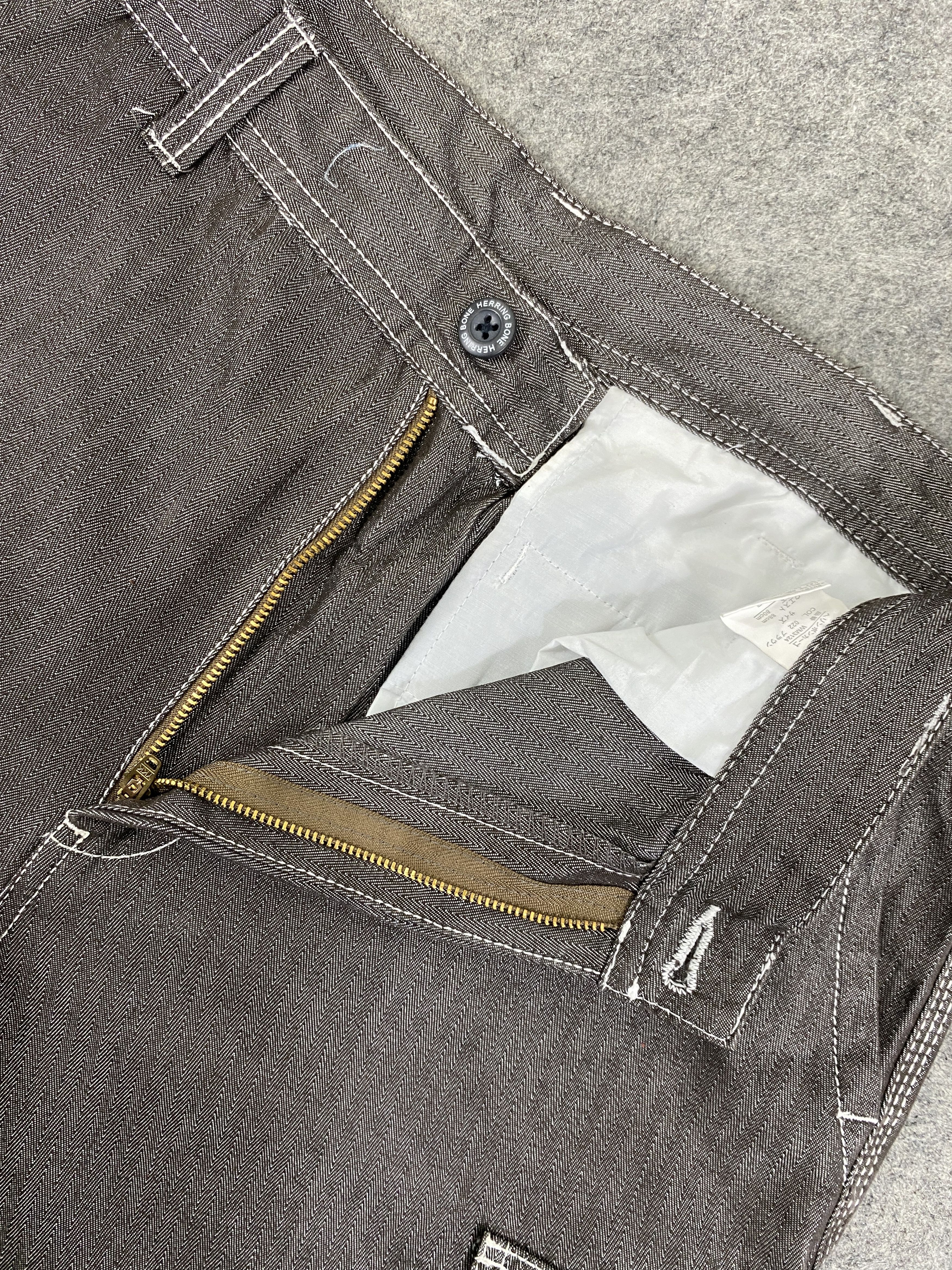 Japanese Brand Herringbone Japanese Brand MultiPocket Pants -CP297 Size US 34 / EU 50 - 8 Thumbnail