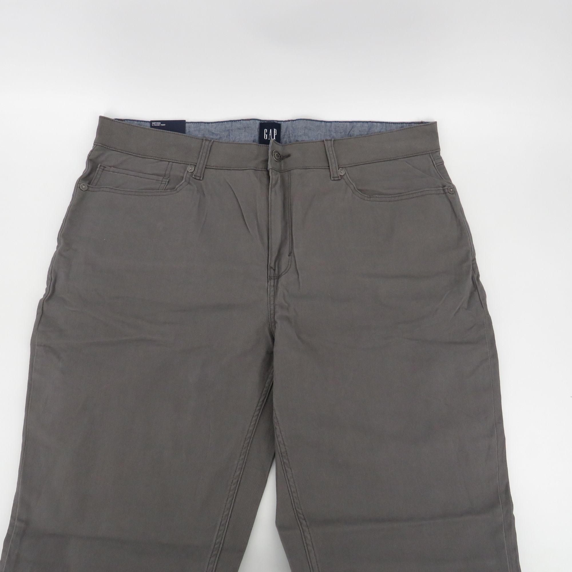 Gap Gap Men's 5 Pocket Slim Fit Stretch Twill Pants 40x32 Castle Size US 40 / EU 56 - 6 Thumbnail