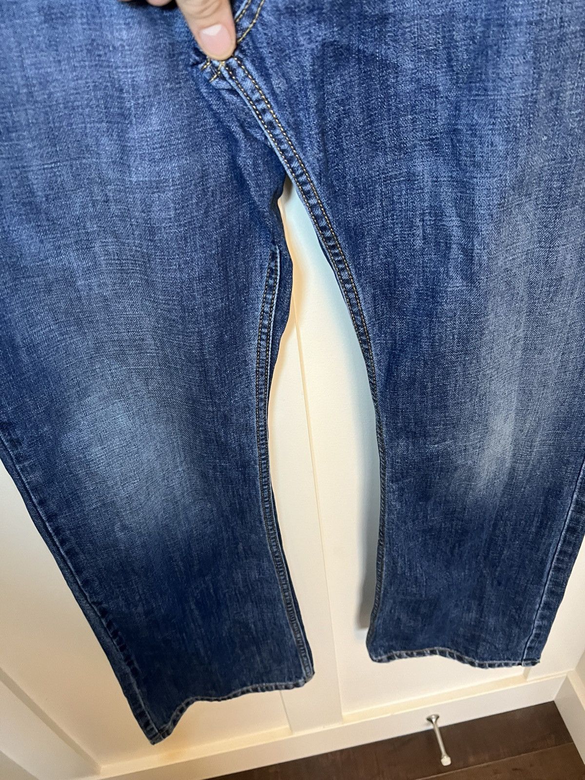 Palmer Trading Company Vintage Palmer made in Italy straight leg blue jeans Size US 30 / EU 46 - 10 Thumbnail