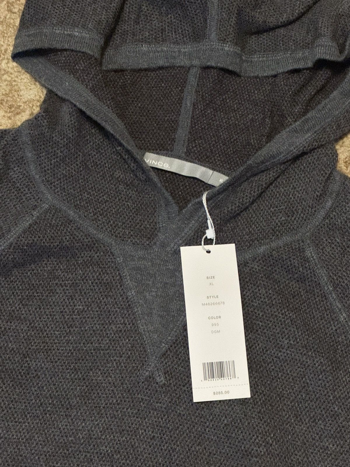 Vince 🔥Brand New🔥Cashmere/Wool Blend Hoodie Size US XL / EU 56 / 4 - 3 Thumbnail
