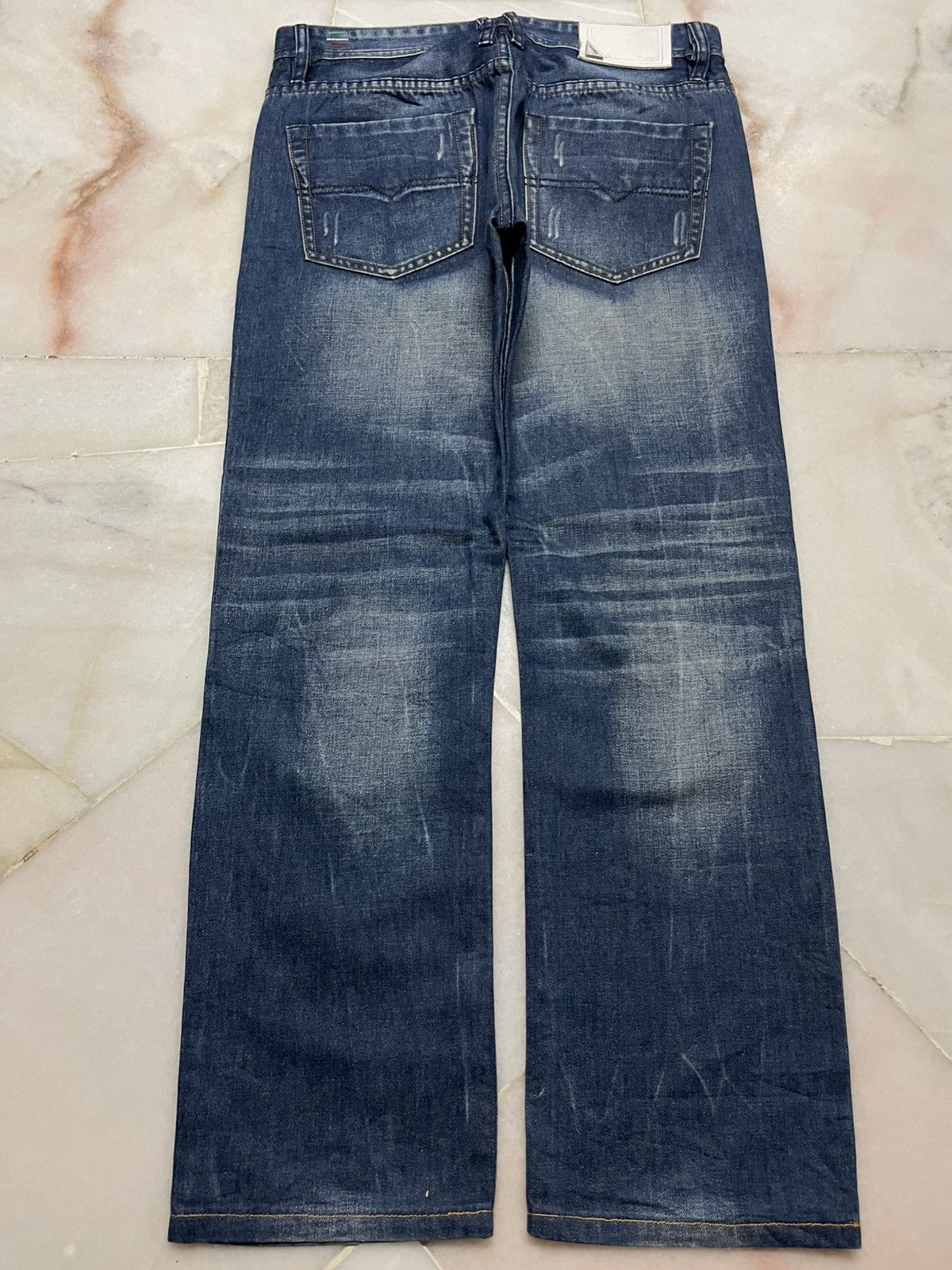 Diesel 💥Vintage Diesel DNA ( Dirtynewage ) Mudwash Jeans Italy Size 31" - 2 Thumbnail
