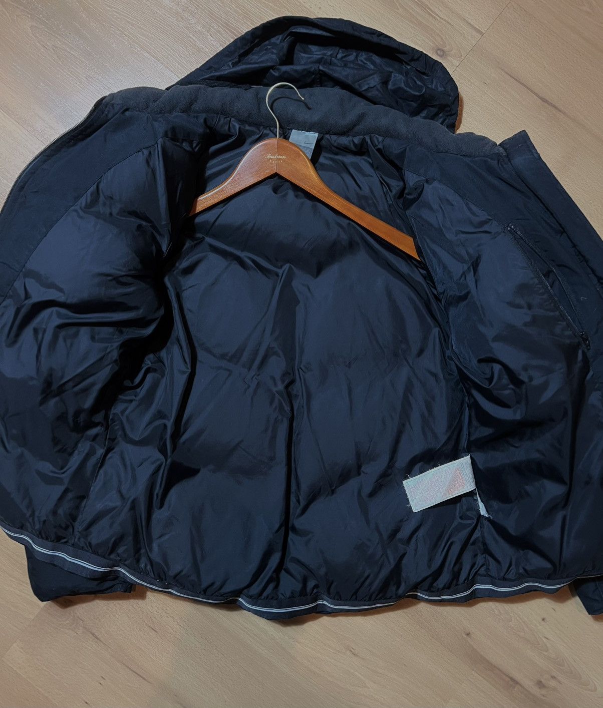 Nike Nike Vintage Puffer Jacket Black Size US M / EU 48-50 / 2 - 8 Thumbnail