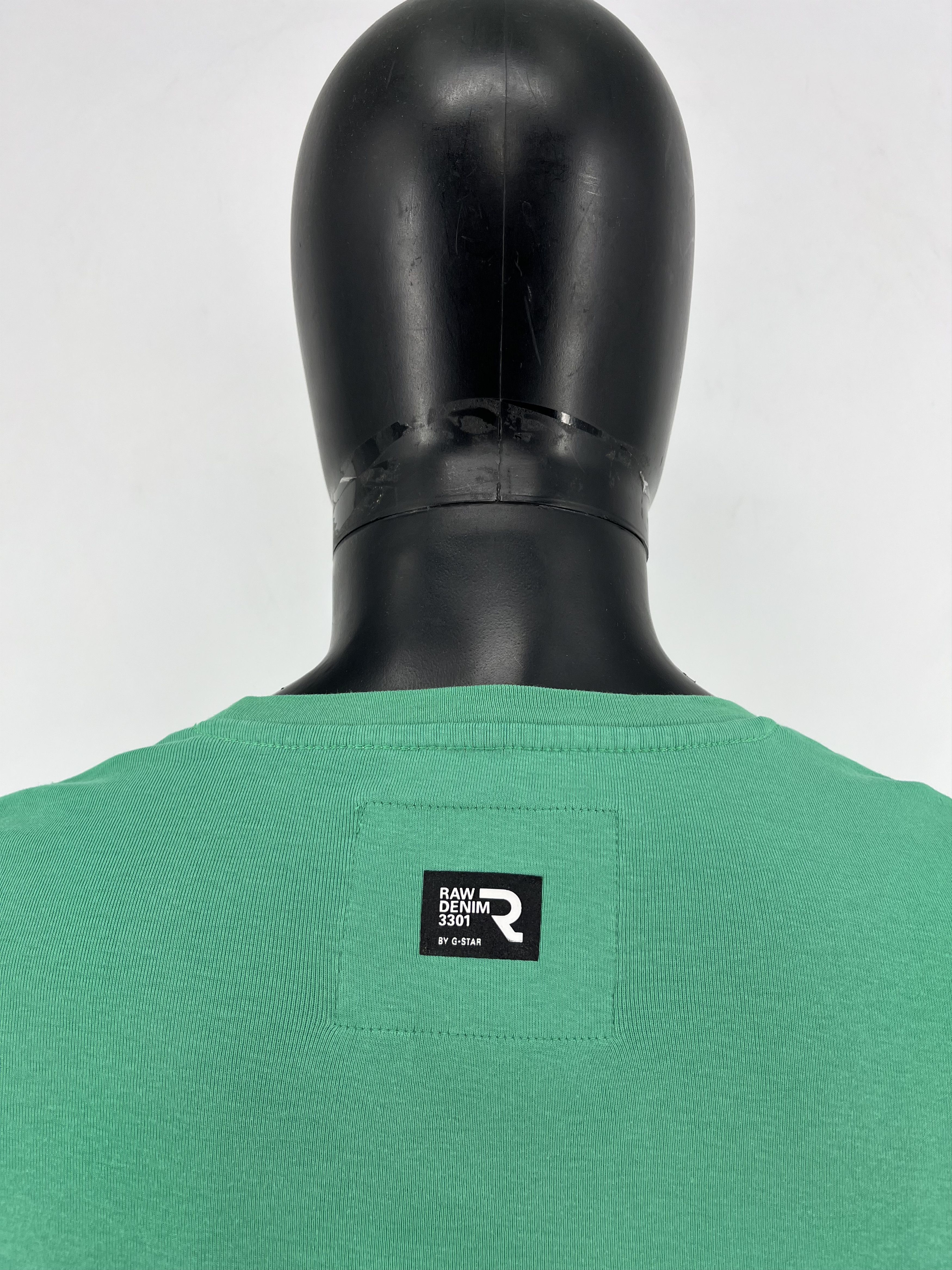 G-Star Vintage G-Star Raw T-Shirt Green Big Centre Logo Size m Size US M / EU 48-50 / 2 - 9 Thumbnail
