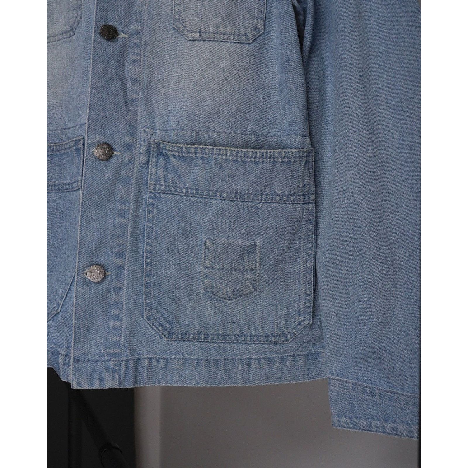 Acne Studios Acne studios fw11 mechanic pearl light blue denim jacket Size US M / EU 48-50 / 2 - 7 Thumbnail