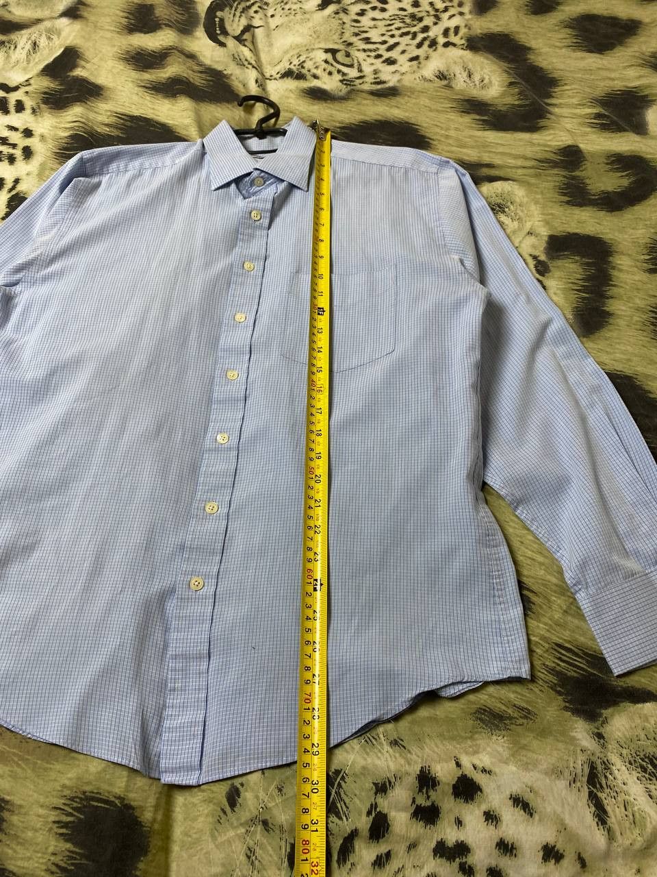 Balmain Balmain Paris Pinstripe Mens Dress Shirt Size US L / EU 52-54 / 3 - 14 Thumbnail