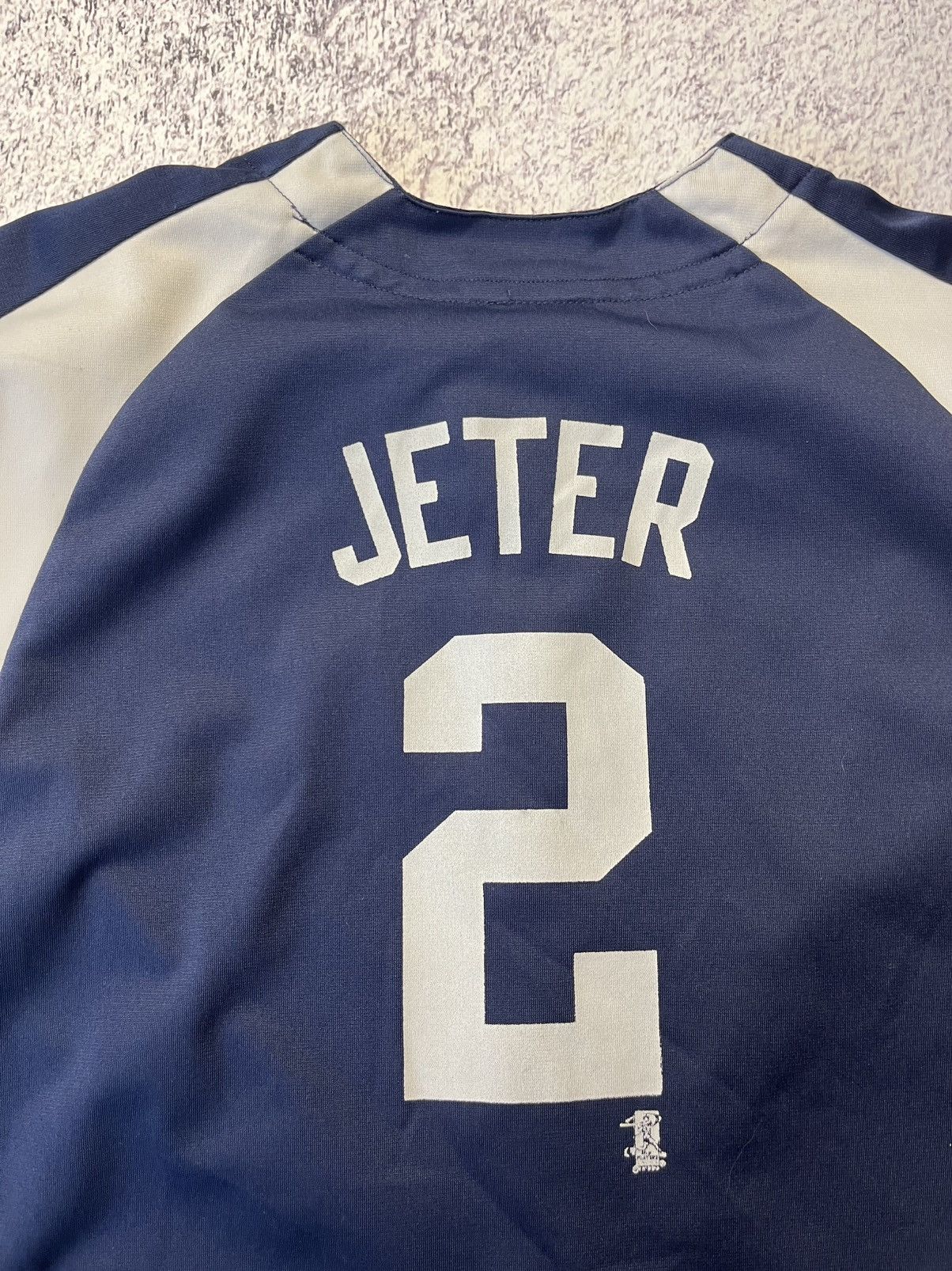 New York Yankees Vintage Adidas New York Yankees Junior Jersey #2 Jeter Size US XS / EU 42 / 0 - 17 Thumbnail