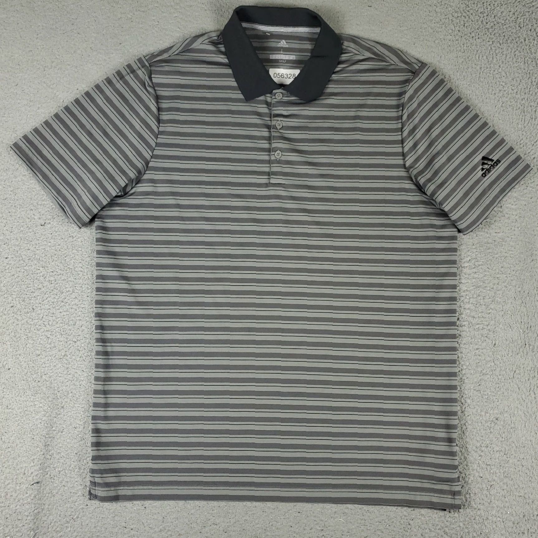 Adidas Adidas Polo Shirt Mens L Gray Striped Golf Casual Short Sleeve Polo Shirt Mens L Gray Striped Golf Casual Short Sleeve Size US L / EU 52-54 / 3 - 2 Thumbnail
