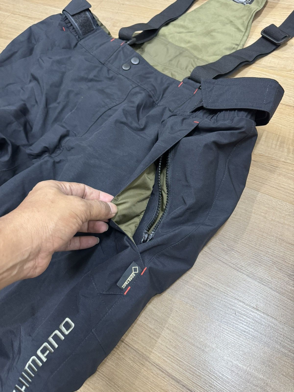 Goretex SHIMANO x GORETEX FISHING OVERALL Size US 40 / EU 56 - 3 Thumbnail