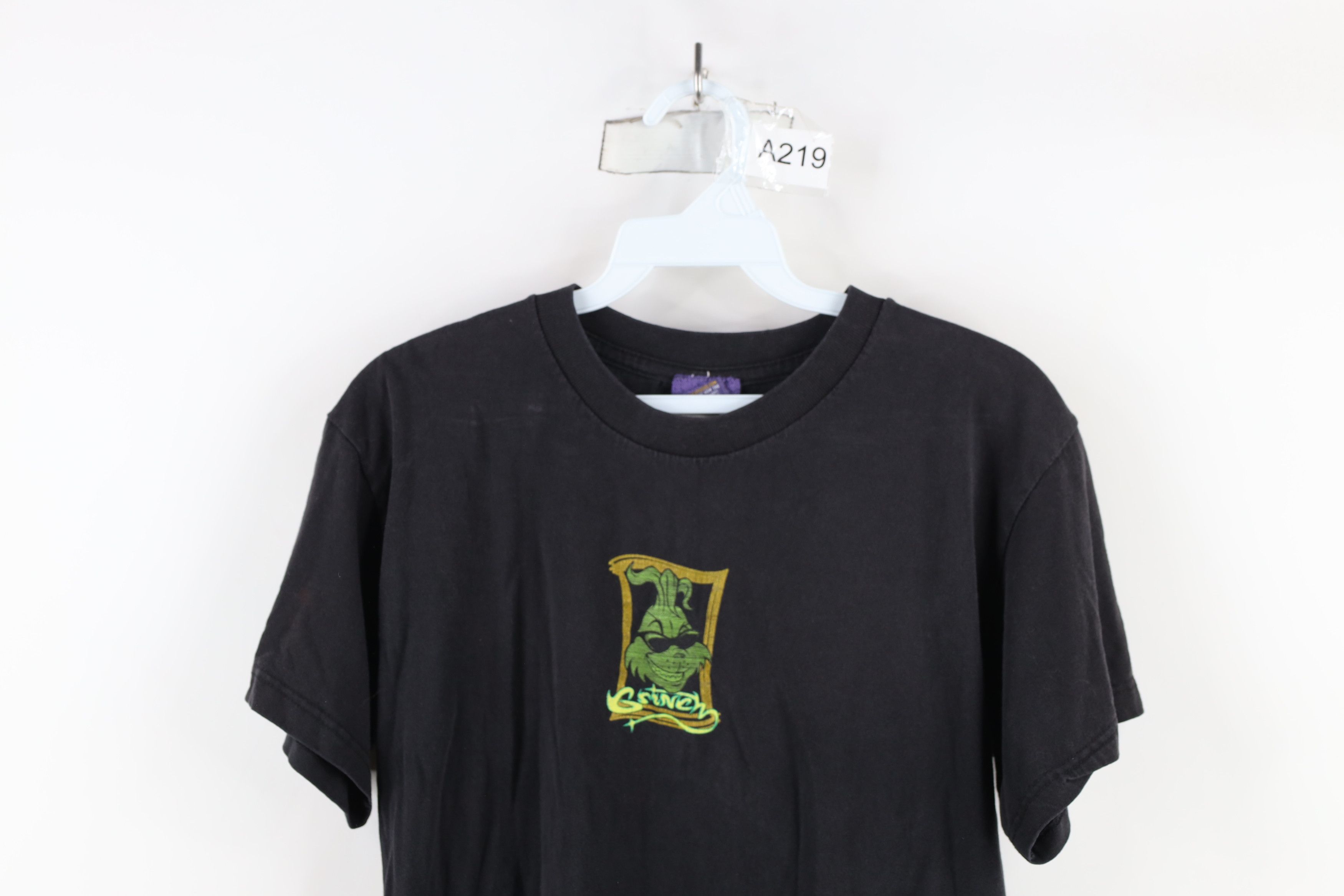Vintage Vintage Y2K 2000 Dr Seuss The Grinch Spell Out T-Shirt Size S / US 4 / IT 40 - 2 Thumbnail