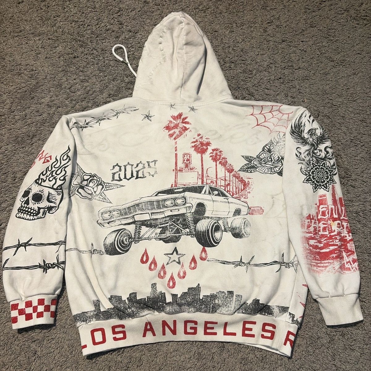 Rolling Loud Rolling loud White hoodie Size US M / EU 48-50 / 2 - 2 Thumbnail