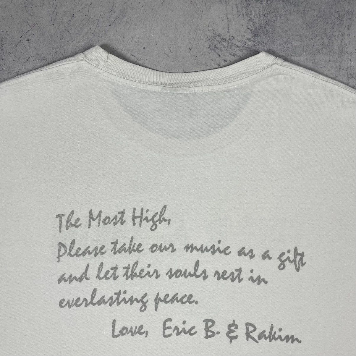 Stussy Stussy Eric B. & Rakim follow the leader big logo tee Size US L / EU 52-54 / 3 - 19 Thumbnail