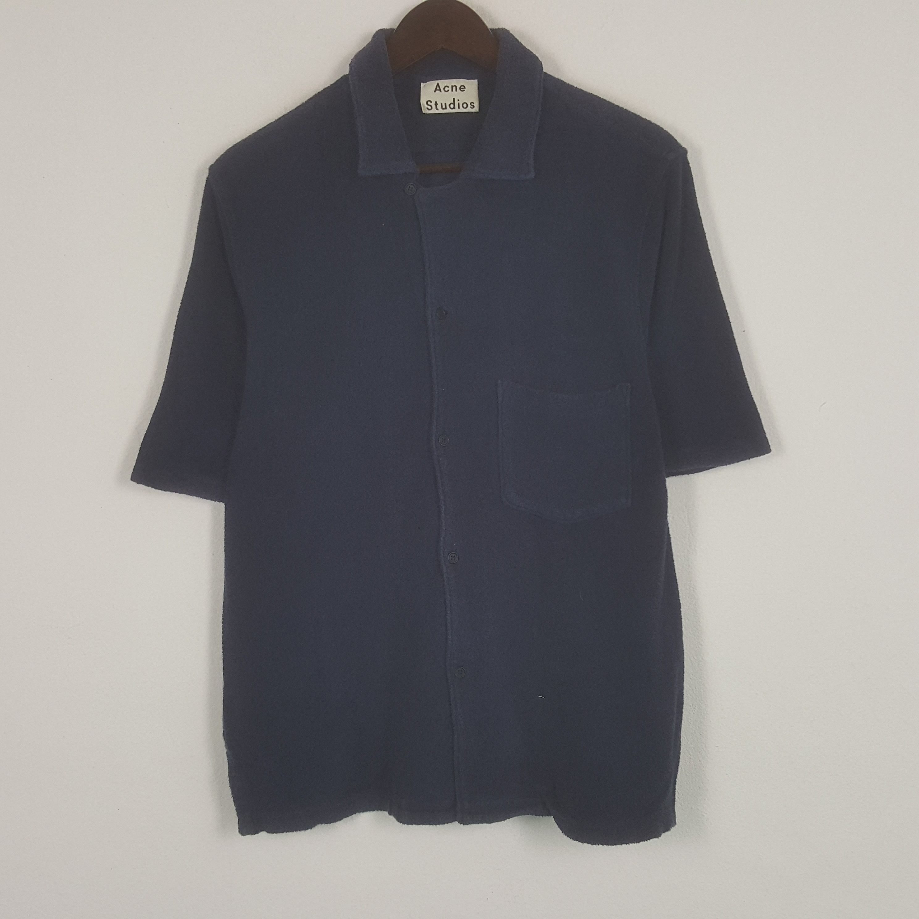 Acne Studios × Vintage Vintage Acne Studio Collar Shirt Size US L / EU 52-54 / 3 - 1 Thumbnail