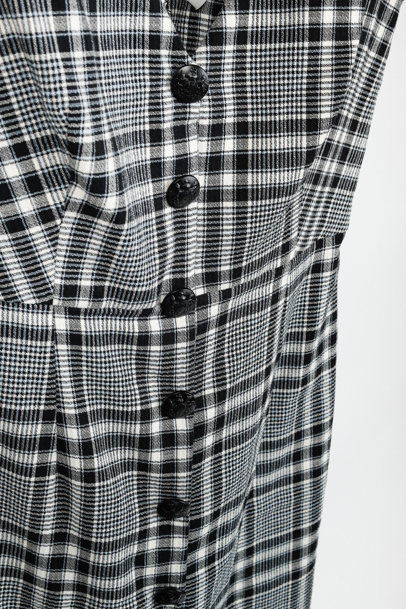 Veronica Beard Veronica Beard Lark Plaid Cotton-Blend Sheath Midi Dress Size XS / US 0-2 / IT 36-38 - 7 Thumbnail
