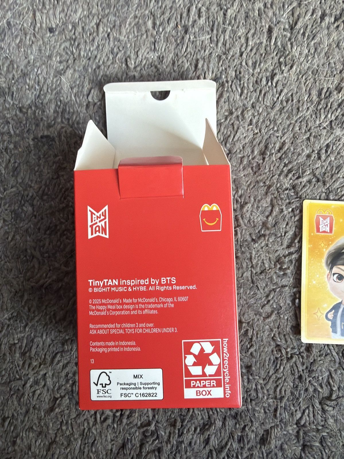 Hypebeast 2025 McDonald’s TinyTAN V Figure Size ONE SIZE - 8 Thumbnail