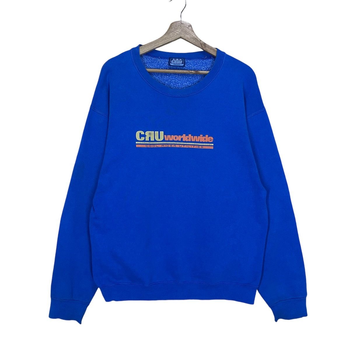 Japanese Brand 90's Cool Rider Utilities Made In Usa Crewneck Sweatshirt Size US M / EU 48-50 / 2 - 1 Thumbnail