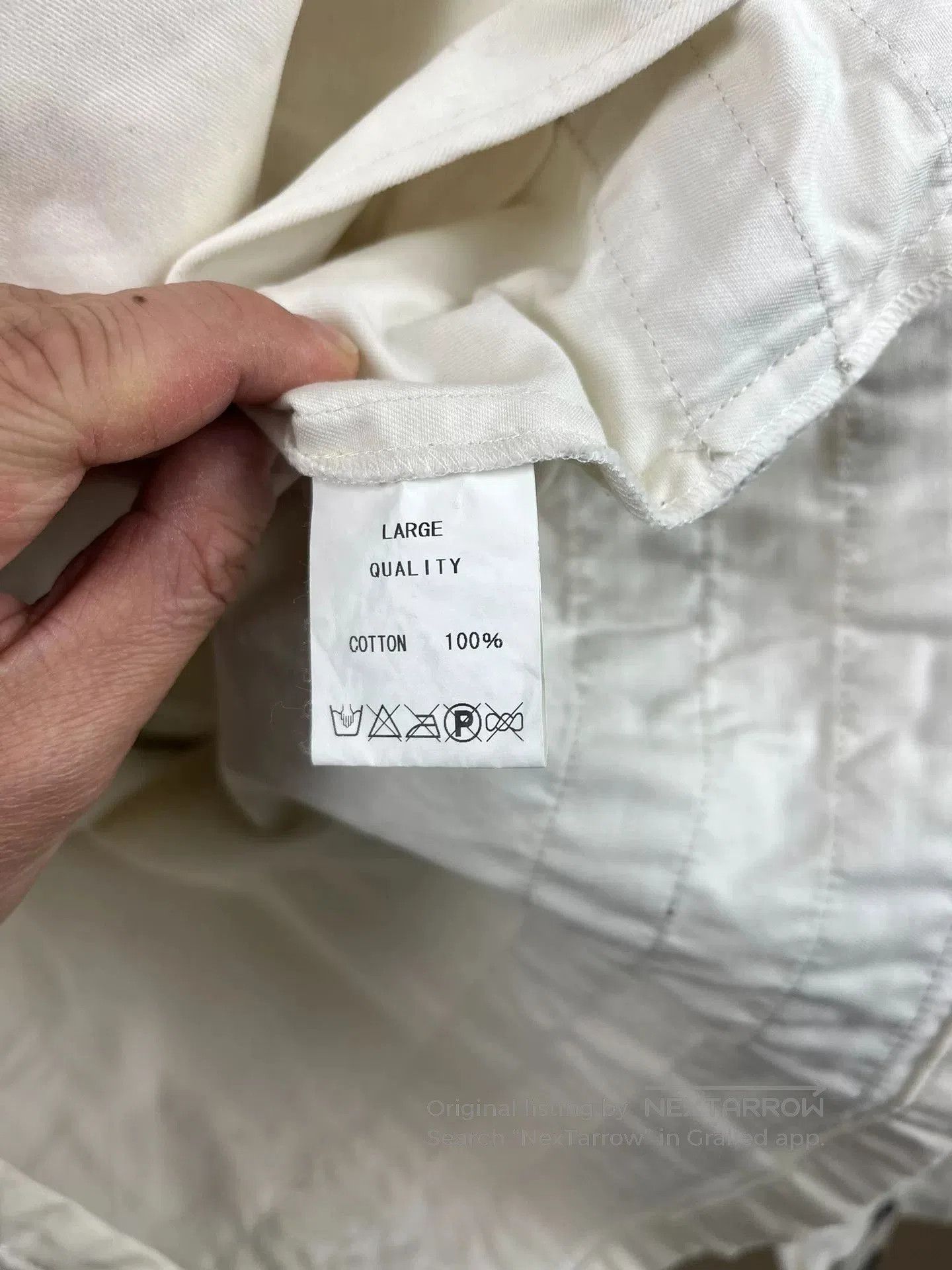 Other Old Crow White Stand Collar Jacket. Size US L / EU 52-54 / 3 - 5 Thumbnail