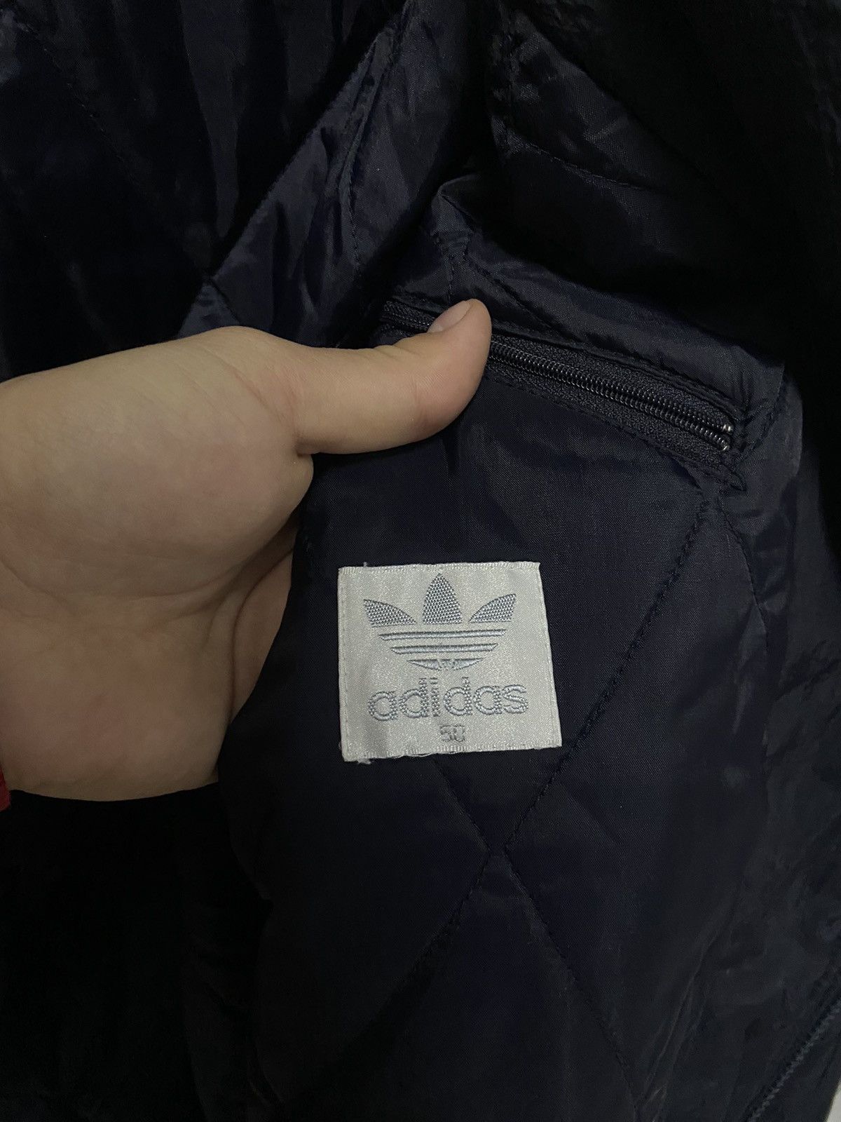 Adidas × Vintage Adidas nylon Jacket small logo flyers vintage Size US L / EU 52-54 / 3 - 6 Thumbnail