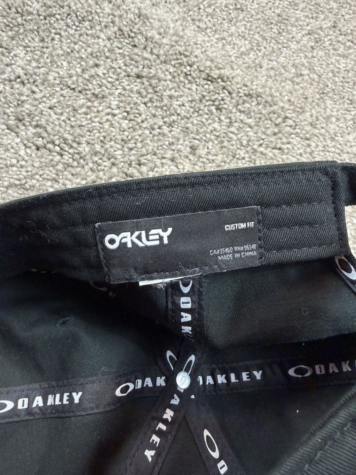 Oakley Oakley 6 Panel Washed Cotton Hat Size ONE SIZE - 4 Thumbnail