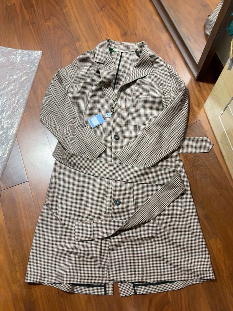Vivienne Westwood Vivienne Westwood Casual fashion plaid coat trench coat mi Size US S / EU 44-46 / 1 - 1 Thumbnail
