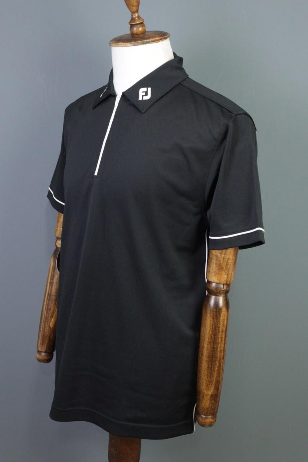 Fjallraven FJ FootJoy Black Golf Sports Wear Polo Shirt Size L Size US L / EU 52-54 / 3 - 6 Thumbnail