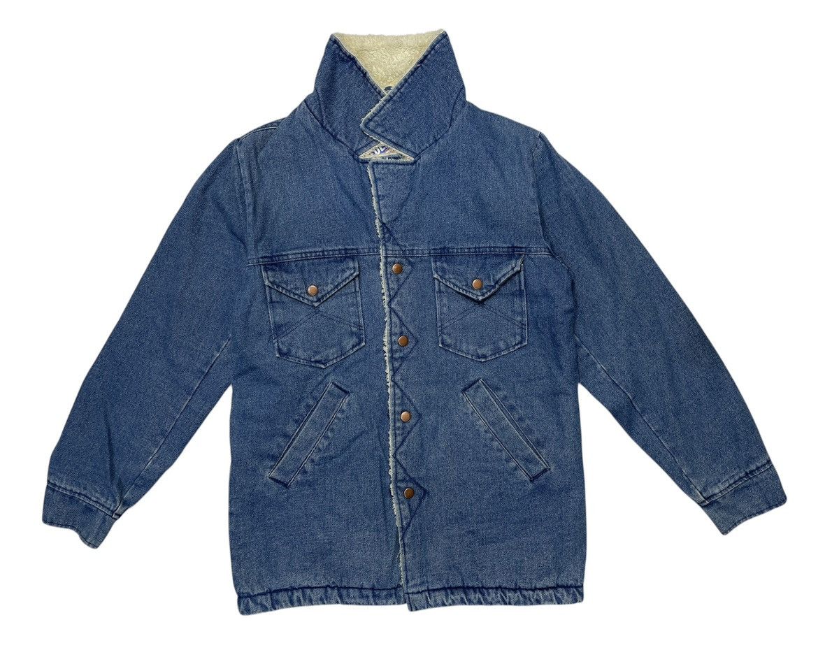 Denime Vintage Denime Japan Sherpa Denim Jacket Size US M / EU 48-50 / 2 - 1 Thumbnail