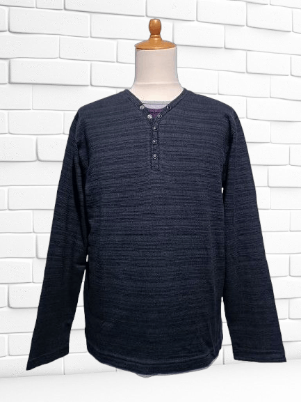 Japanese Brand Nota Bene Japan 3 Layer Long Sleeve Gothic Vkei Size US L / EU 52-54 / 3 - 1 Thumbnail