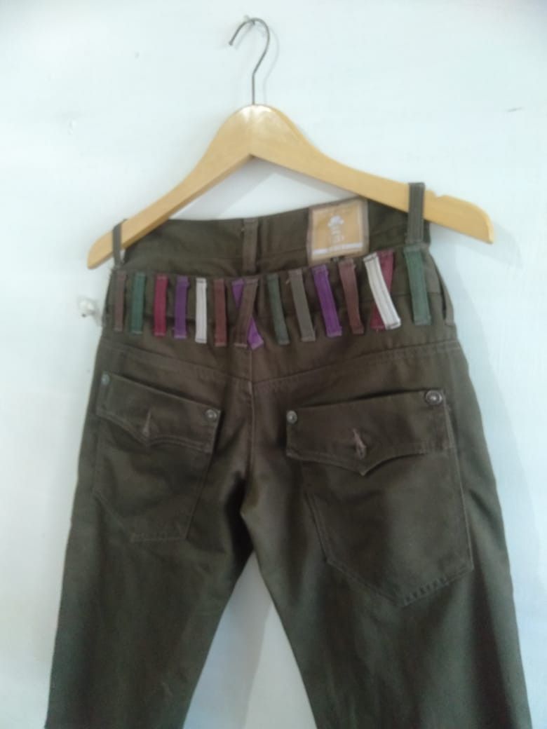 20471120 Nylaus Short Jeans Double Waist Jeans Japanese Jeans Size US 30 / EU 46 - 6 Thumbnail