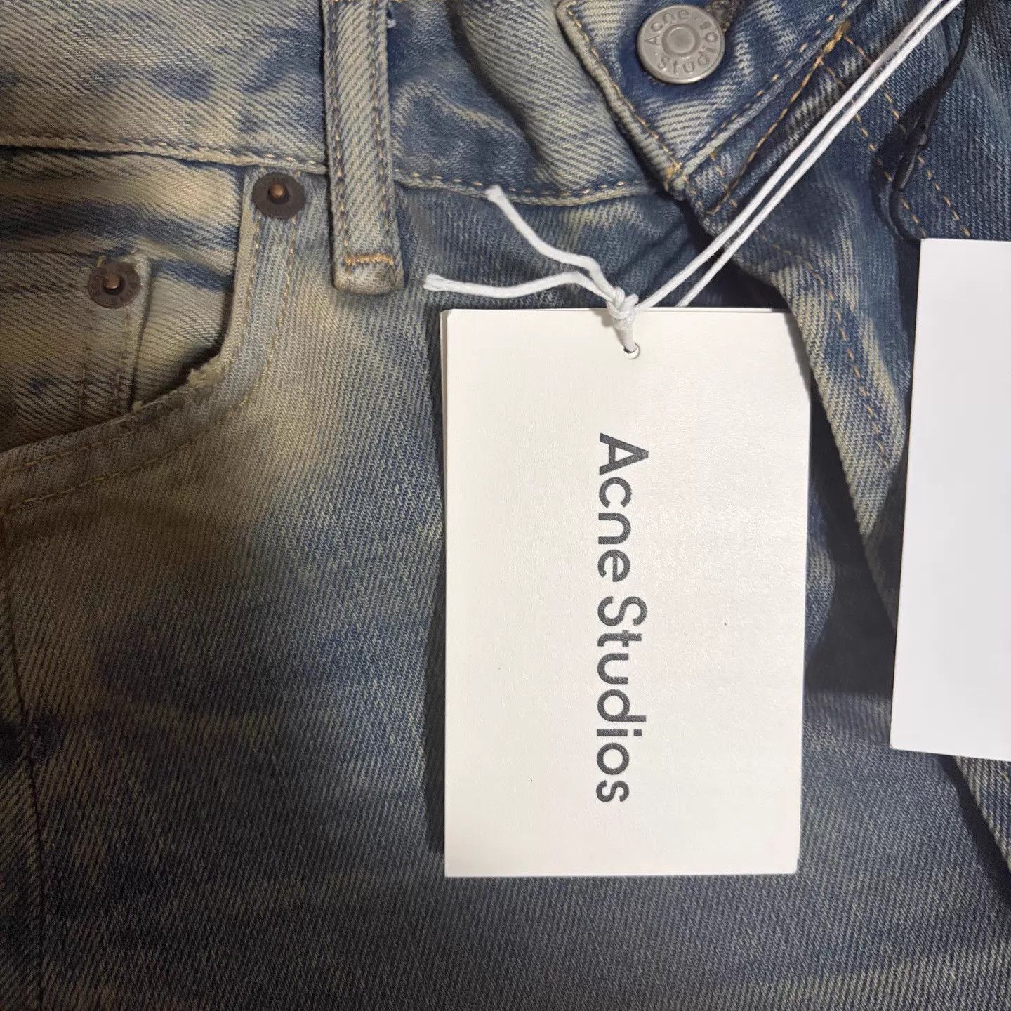 Acne Studios Acne Studios 2006F Relaxed Wide-Leg Jeans Size 28/32 - New Size 28" / US 6 / IT 42 - 6 Thumbnail