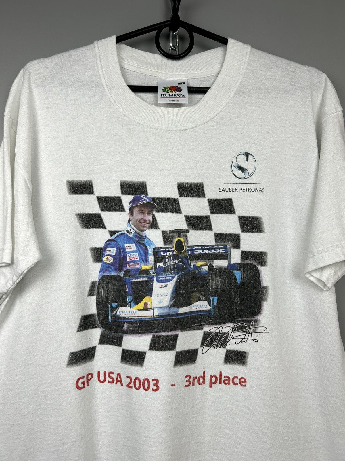 NASCAR Vintage Sauber Petronas Racing T shirt Red Bull Size US M / EU 48-50 / 2 - 2 Thumbnail