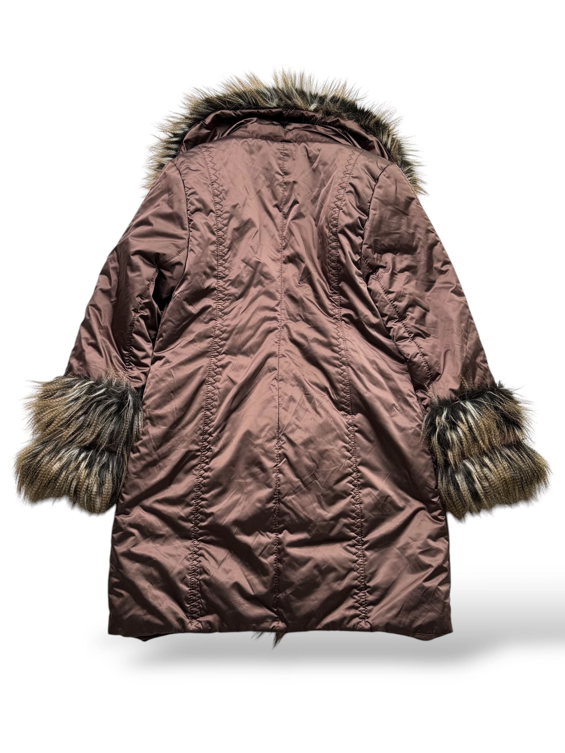 Vintage Vintage Jacket With Faux Fur Details W55(V9) Size M / US 6-8 / IT 42-44 - 5 Thumbnail