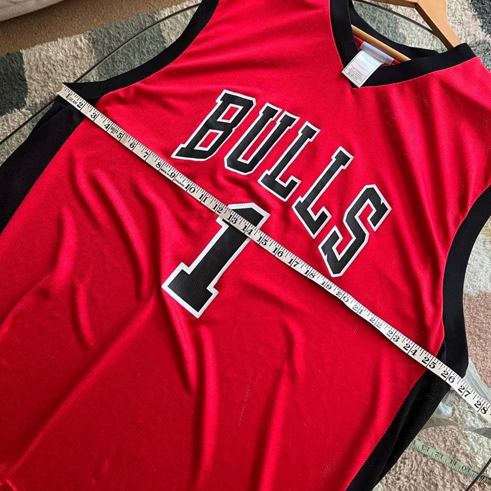 NBA 2011 Derrick Rose Chicago Bulls Jersey | MVP Era | Size 2XL Size US XXL / EU 58 / 5 - 11 Thumbnail