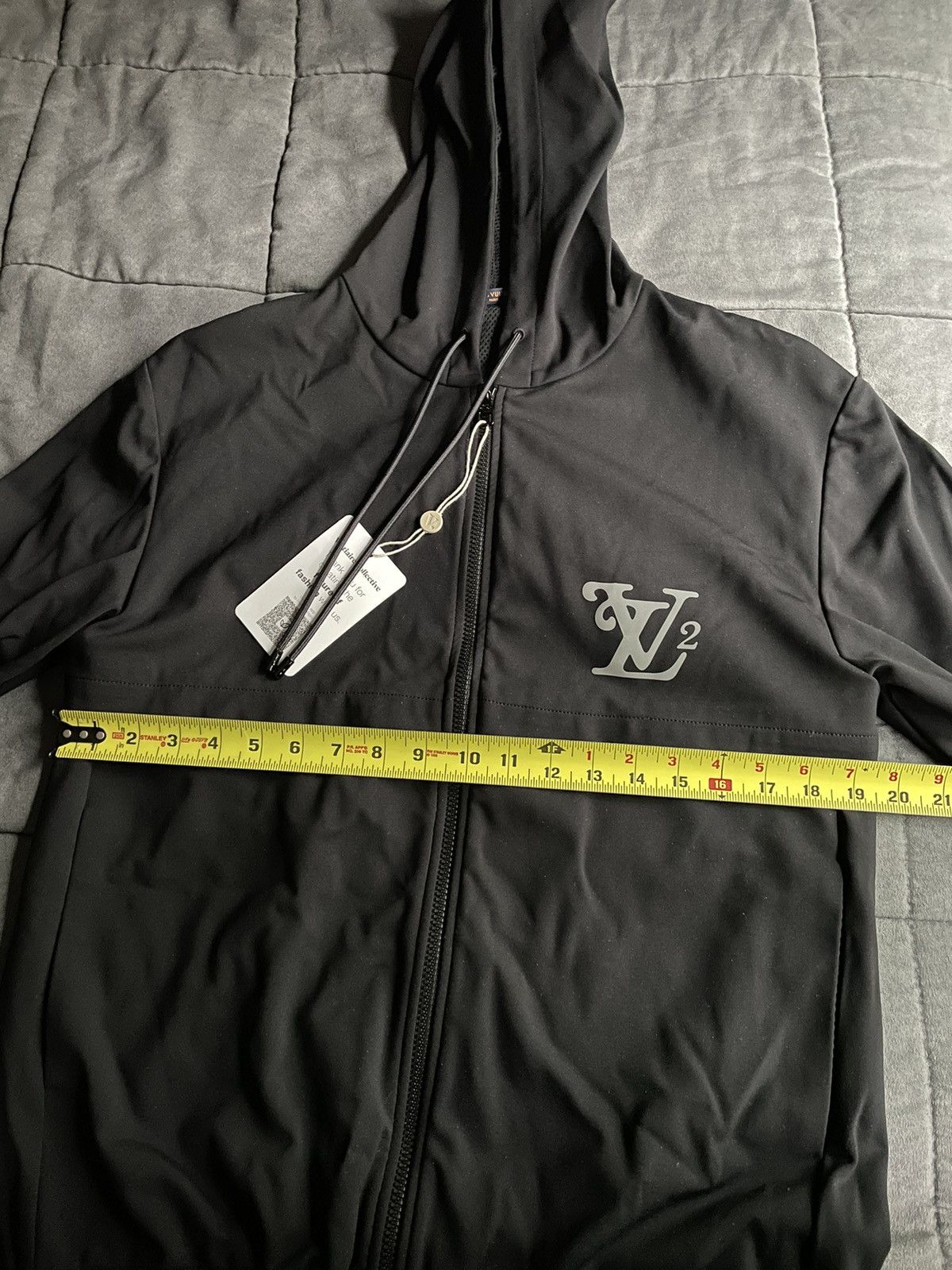 Louis Vuitton Louis Vuitton Nigo Squared Reflective Hoodie Size US M / EU 48-50 / 2 - 6 Thumbnail