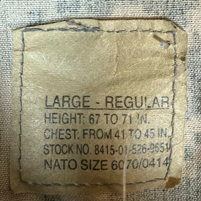 Vintage **Army Green Combat Mens Large Jacket** User: Army Green Combat Mens Large Jacket Size US L / EU 52-54 / 3 - 6 Thumbnail