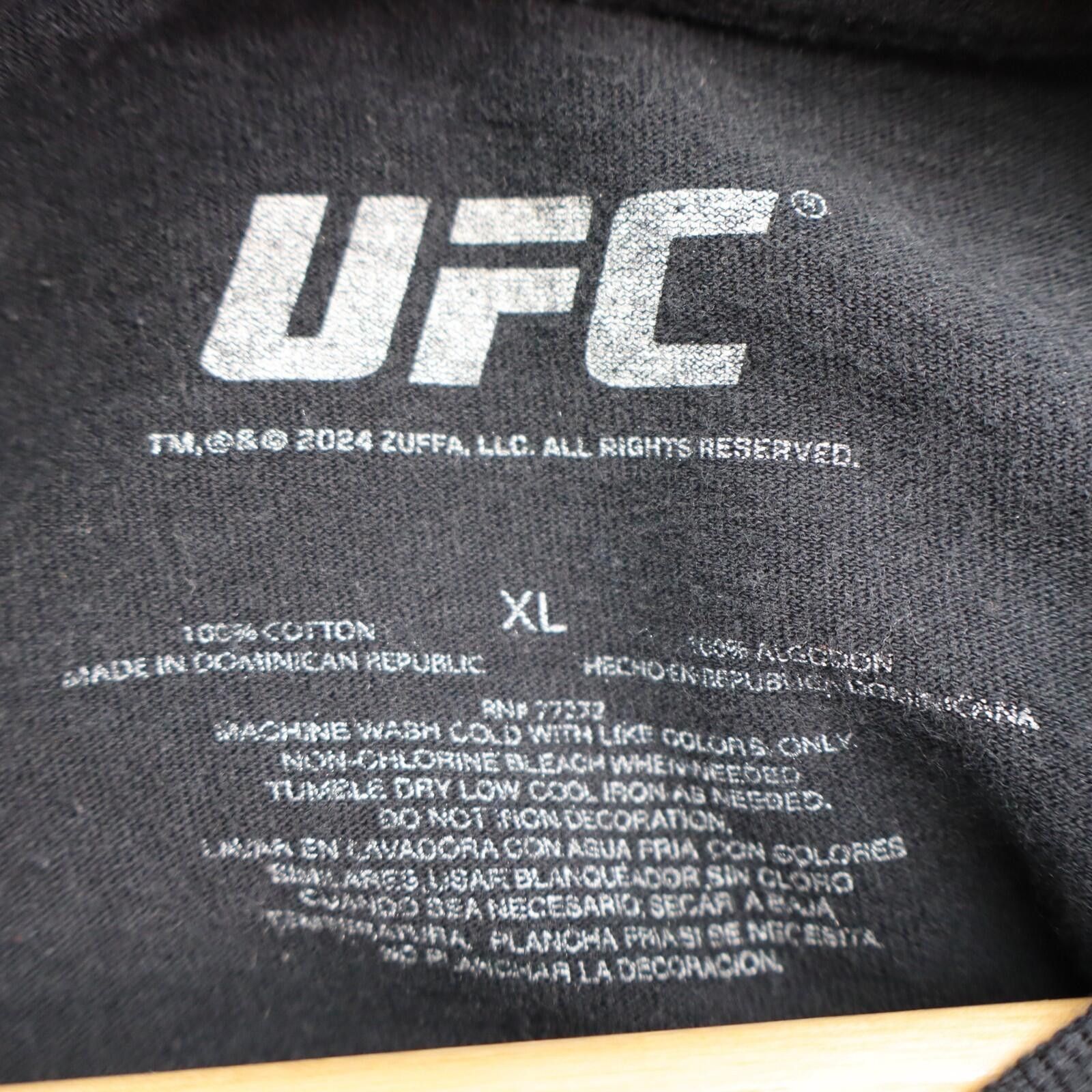 UFC UFC Worldwide Men XL Black Short Sleeve Shirt Conor Mcgregor Size US XL / EU 56 / 4 - 5 Thumbnail