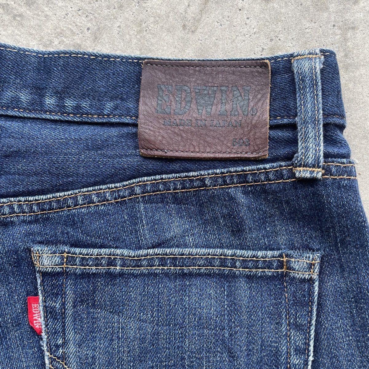 Edwin Vintage Edwin 503 Denim Faded Jeans Pants W34x25 Size US 34 / EU 50 - 8 Thumbnail