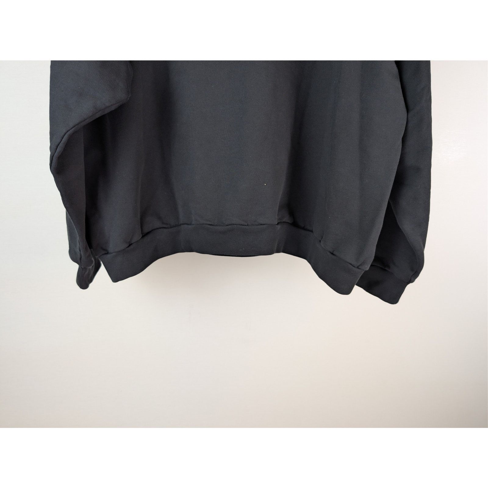 Balenciaga o1rshd1 Hand-Drawn Logo Cotton Hoodie in black Size US L / EU 52-54 / 3 - 12 Thumbnail