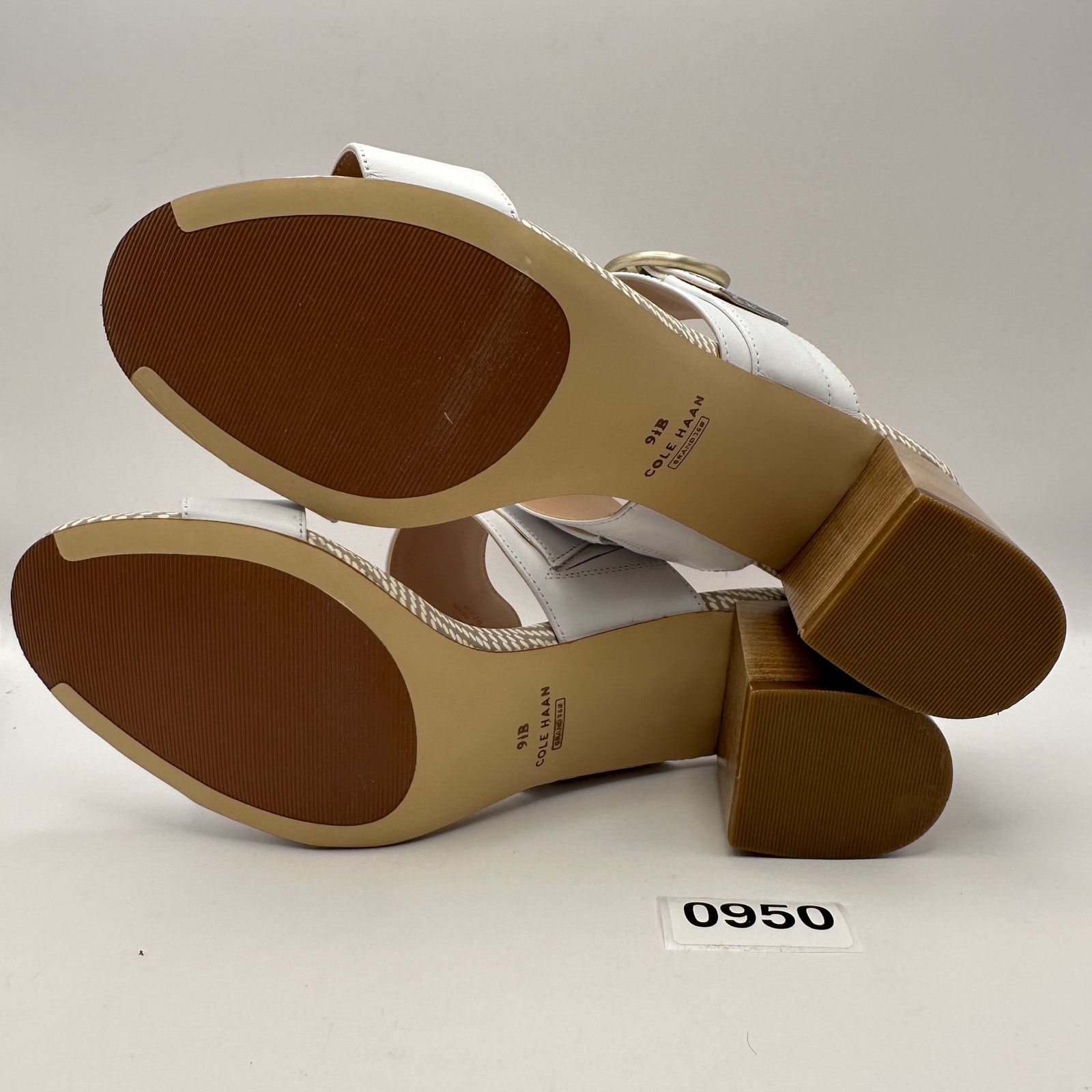 Cole Haan COLE HAAN WOMEN'S 9.5 ALINA CITY MULE SANDALE 65MM OPTIC Size US 9.5 / IT 39.5 - 5 Thumbnail