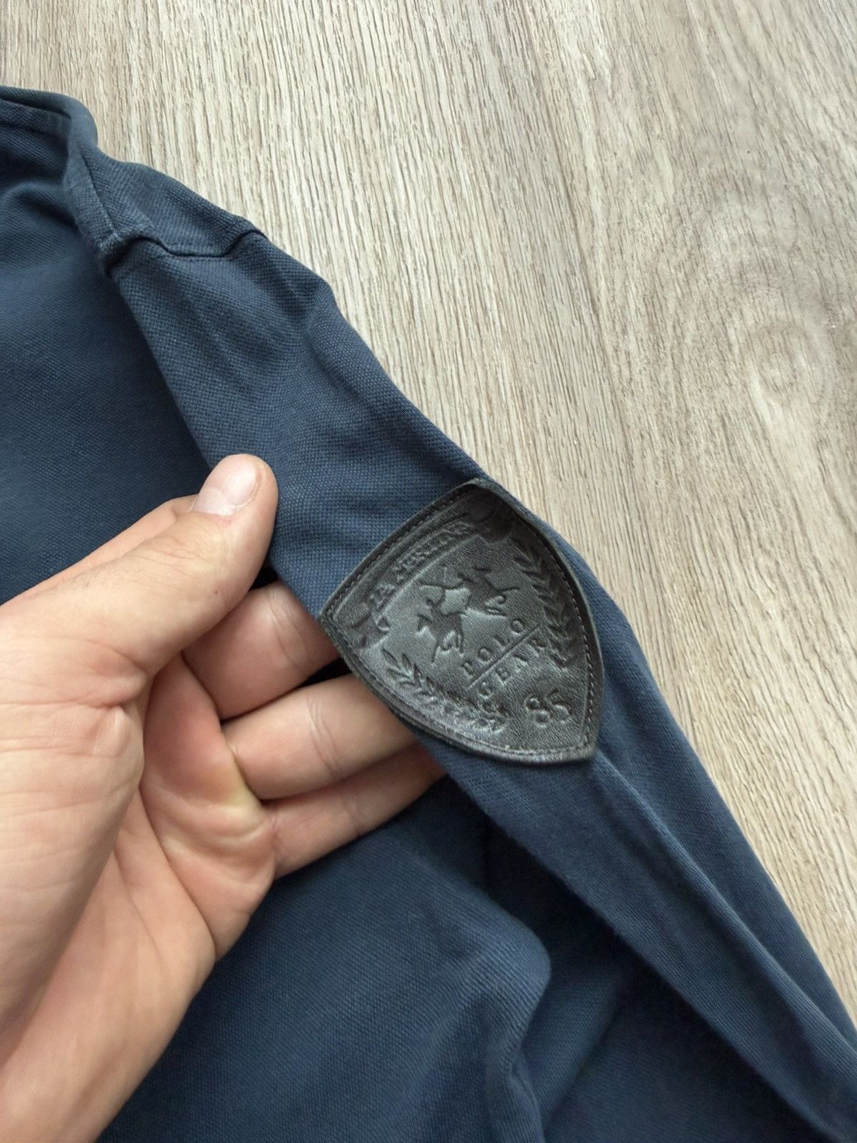 La Martina La Martina Polo Team Navy Blue Long Sleeve T-Shirt Size US M / EU 48-50 / 2 - 9 Thumbnail