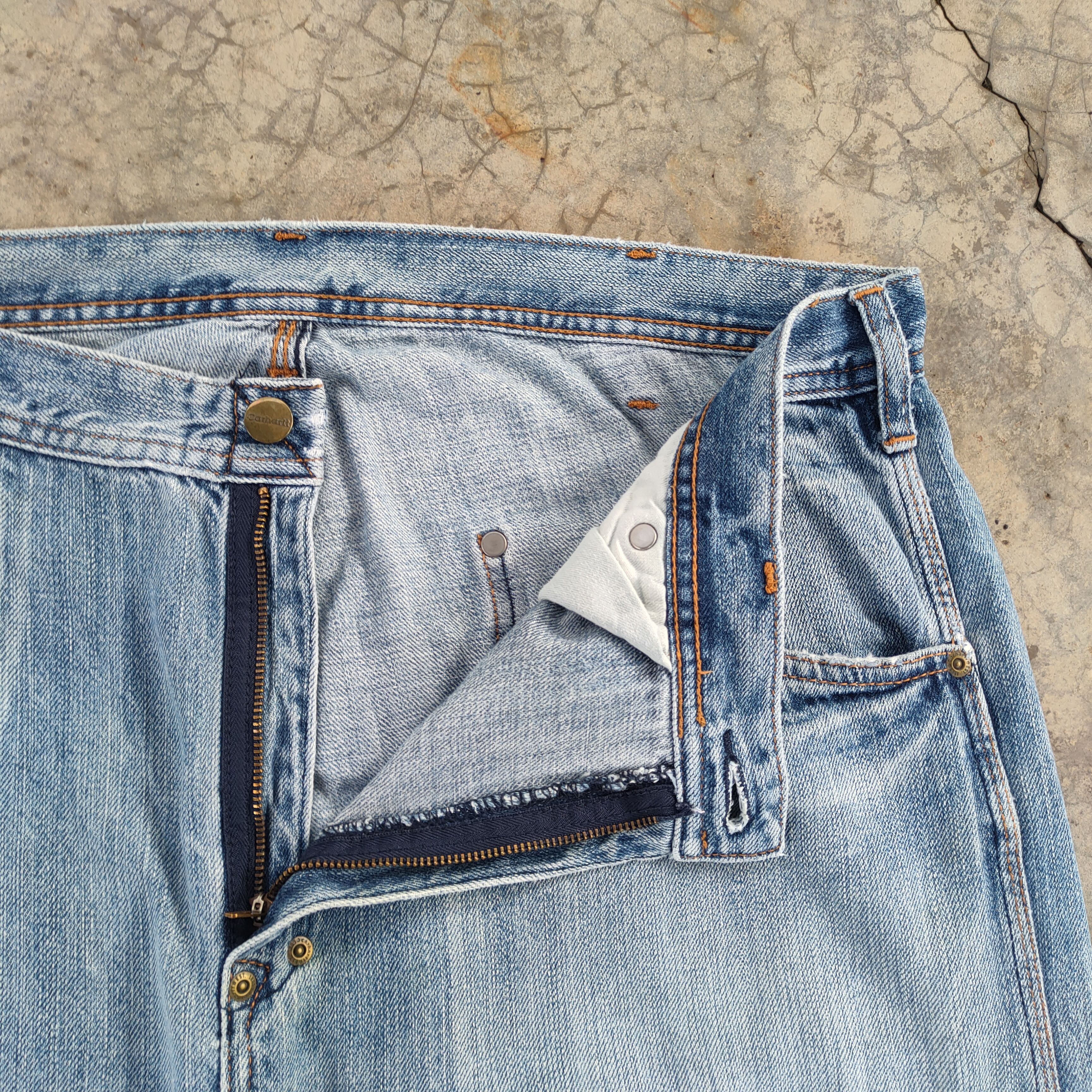 Carhartt Carhartt carpenter vintage jeans denim pants Size US 38 / EU 54 - 9 Thumbnail