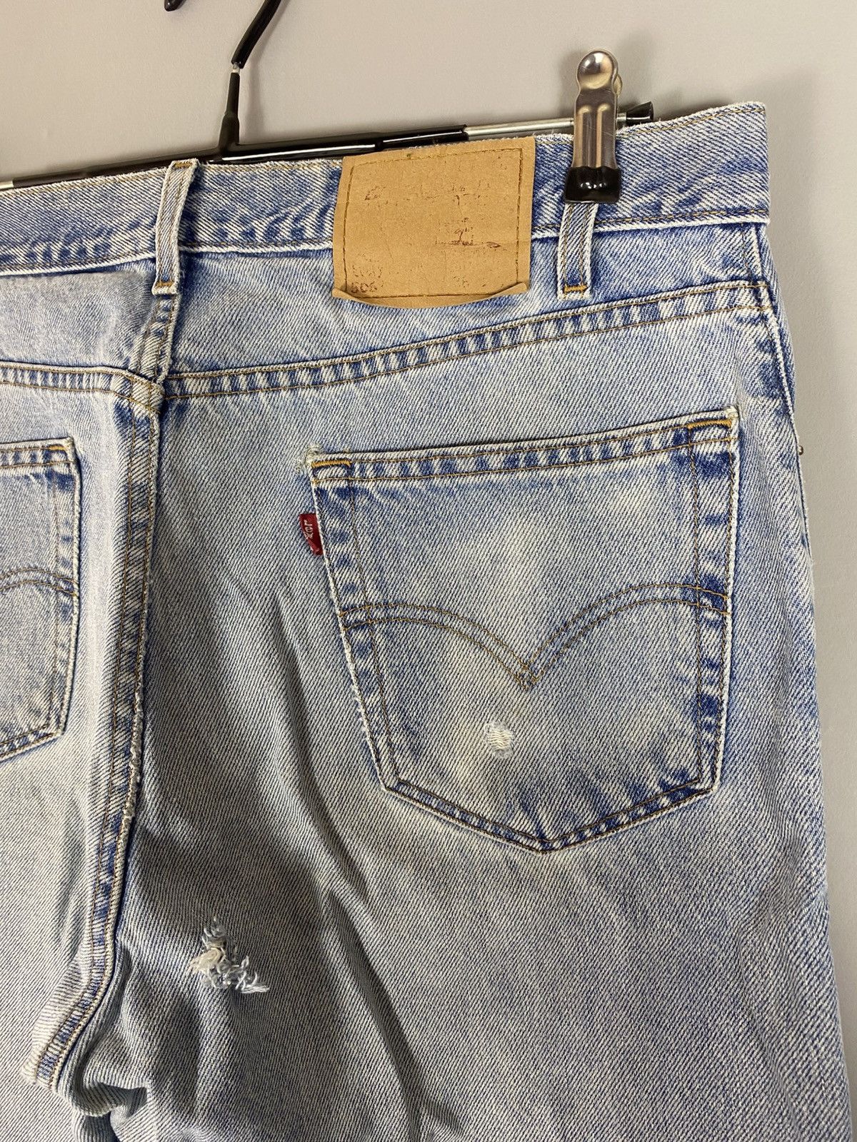 Levi's × Levi's Vintage Clothing × Vintage Vintage 90s Levi’s 505 jeans denim Size US 36 / EU 52 - 4 Thumbnail